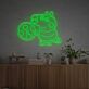 Cartoon-Schwein mit Ball LED-Neonschild für Kinderzimmer