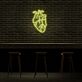 anatomisches Herz LED-Neonschild Bar Wohnzimmer