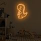 Dinosaurier LED-Neonschild Kinderzimmer