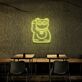 Glückskatze LED-Neonschild für Cafe Restaurant