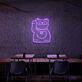 Glückskatze LED-Neonschild für Cafe Restaurant