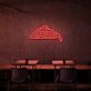 Pizzastück LED-Neonschild für Restaurant Bar