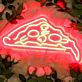 Pizzastück LED-Neonschild für Restaurant Bar