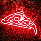 Pizzastück LED-Neonschild für Restaurant Bar