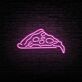 Pizzastück LED-Neonschild für Restaurant Bar