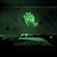 Händehaltendes Paar LED-Neonschild Schlafzimmer Wohnzimmer