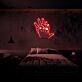 Händehaltendes Paar LED-Neonschild Schlafzimmer Wohnzimmer