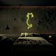 Katzen Silhouette LED-Neonschild Schlafzimmer