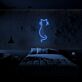Katzen Silhouette LED-Neonschild Schlafzimmer