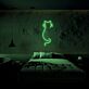 Katzen Silhouette LED-Neonschild Schlafzimmer