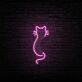 Katzen Silhouette LED-Neonschild Schlafzimmer
