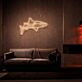 Hai LED-Neonschild Wohnzimmer Bar