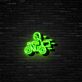 Motorradkurier LED-Neonschild für Restaurant Bar