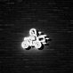 Motorradkurier LED-Neonschild für Restaurant Bar