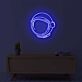Astronautenhelm LED-Neonschild Wohnzimmer Kinderzimmer