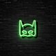 Katze Maske LED-Neonschild Gamingzimmer Bar