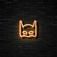 Batman-Maske LED-Neonschild