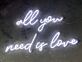 All You Need Is Love Neon Sign