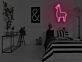 Lama LED-Neonschild für Schlafzimmer Wohnzimmer