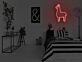 Lama LED-Neonschild für Schlafzimmer Wohnzimmer