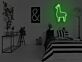 Lama LED-Neonschild für Schlafzimmer Wohnzimmer