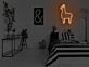 Lama LED-Neonschild für Schlafzimmer Wohnzimmer