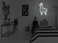 Lama LED-Neonschild für Schlafzimmer Wohnzimmer
