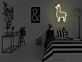Lama LED-Neonschild für Schlafzimmer Wohnzimmer