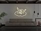 Engel auf Wolke LED-Neonschild Schlafzimmer Wohnzimmer