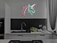 Einhornkopf LED-Neonschild für Schlafzimmer oder Wohnzimmer