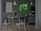 Einhornkopf LED-Neonschild für Schlafzimmer oder Wohnzimmer
