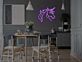 Einhornkopf LED-Neonschild für Schlafzimmer oder Wohnzimmer