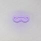 Schnurrbart Symbol LED-Neonschild Bar Barbershop