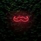 Schnurrbart Symbol LED-Neonschild Bar Barbershop