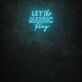 LET the MUSIC Play LED-Neonschild für Bar Club