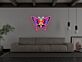 Schmetterling LED-Neonschild für Schlafzimmer und Wohnzimmer