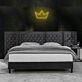 Krone LED-Neonschild Schlafzimmer