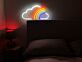 Wolke mit Regenbogen LED-Neonschild Wohnzimmer Kinderzimmer
