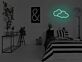 Wolken LED-Neonschild Schlafzimmer Wohnzimmer