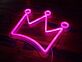 Krone LED-Neonschild für Wohnzimmer oder Bar