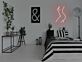 Umriss einer weiblichen Silhouette LED-Neonschild für Wohnzimmer oder Bar