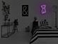 weiblicher Körperumriss LED-Neonschild für Schlafzimmer Wohnzimmer