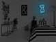 weiblicher Körperumriss LED-Neonschild für Schlafzimmer Wohnzimmer