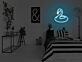 Flamingo LED-Neonschild Schlafzimmer Wohnzimmer