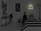 Geist Symbol LED-Neonschild für Schlafzimmer Gamingzimmer