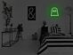 Geist Symbol LED-Neonschild für Schlafzimmer Gamingzimmer