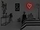 Herzsymbol LED-Neonschild für Schlafzimmer Wohnzimmer