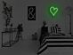 Herzsymbol LED-Neonschild für Schlafzimmer Wohnzimmer