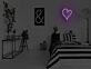 Herzsymbol LED-Neonschild für Schlafzimmer Wohnzimmer