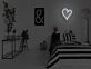 Herzsymbol LED-Neonschild für Schlafzimmer Wohnzimmer